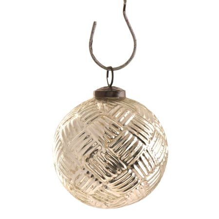 Silver Cut Christmas Hanging